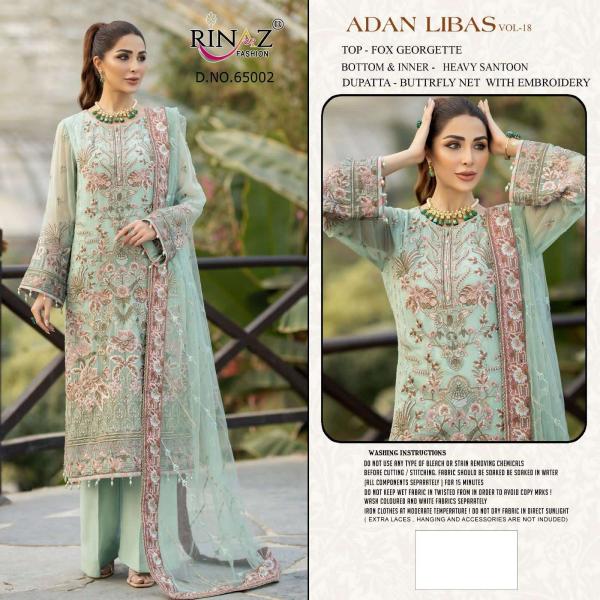 Rinaz Adan Libas Vol 18 Designer Pakistani Suit Collection